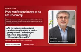 Luboš Olejár představuje ODPP nejen pro zaměstnance Metra